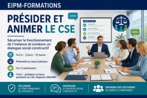 présider et animer cse
